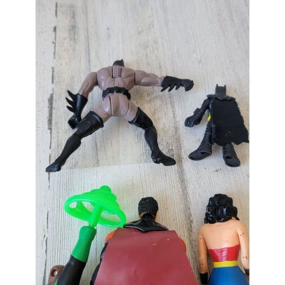 DC Comics Wonder Woman Superman Green Lantern Batman playset toy figure - Picture 11 of 11